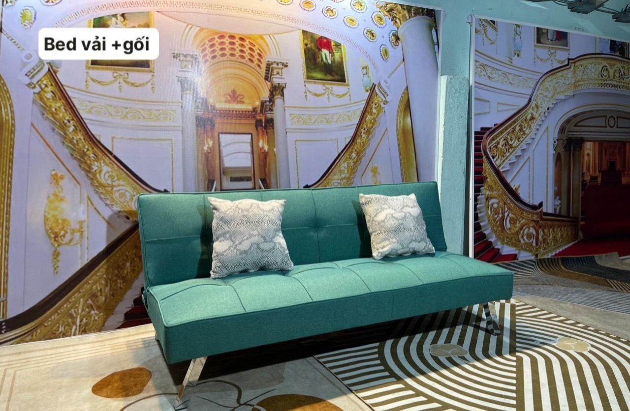 Sofa bed Tundo cho căn hộ, chung cư mini giá rẻ tặng kèm gối