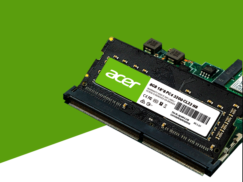 Bộ nhớ RAM Acer SD100 DRAM PC4 DDR4 SO-DIMM - Hàng chính hãng