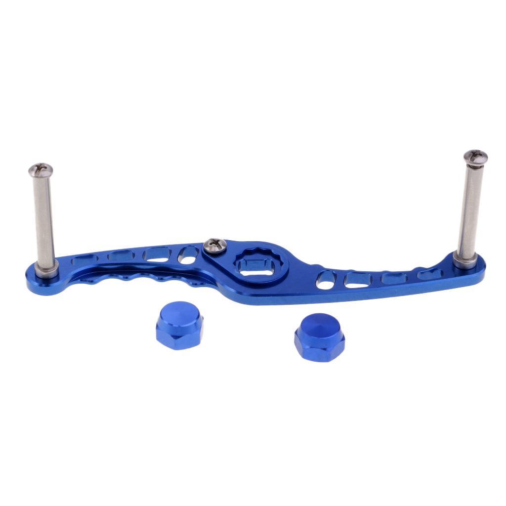 3pcs New Replacement Aluminium Alloy Fishing Reel Handle Accessories for D/S/A Baitcasting Reels