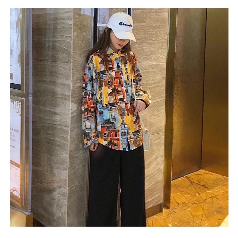 ÁO SƠ MI TAY DÀI FORM RỘNG