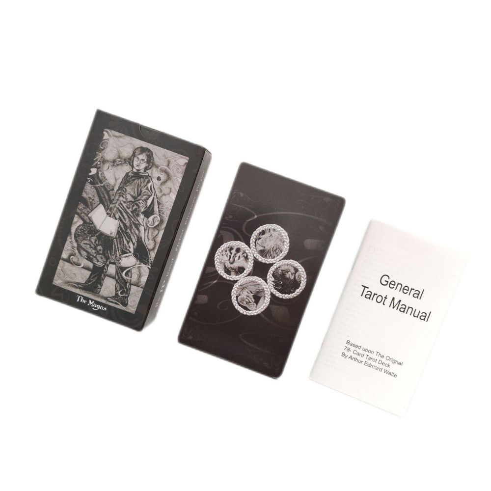 [Size Gốc] Bộ Bài Hp Tarot - The Magus 78 Lá Bài 7x12 Cm Tặng Đá Thanh Tẩy