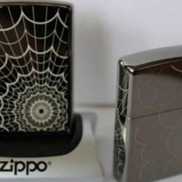 Bật Lửa Zippo Spider Web Black Ice Chính Hãng Usa