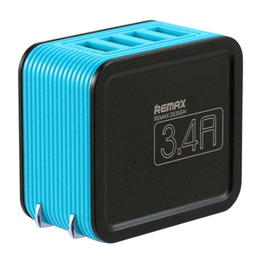 Adapter Sạc 4 Cổng USB 3.4A Remax RP-U41