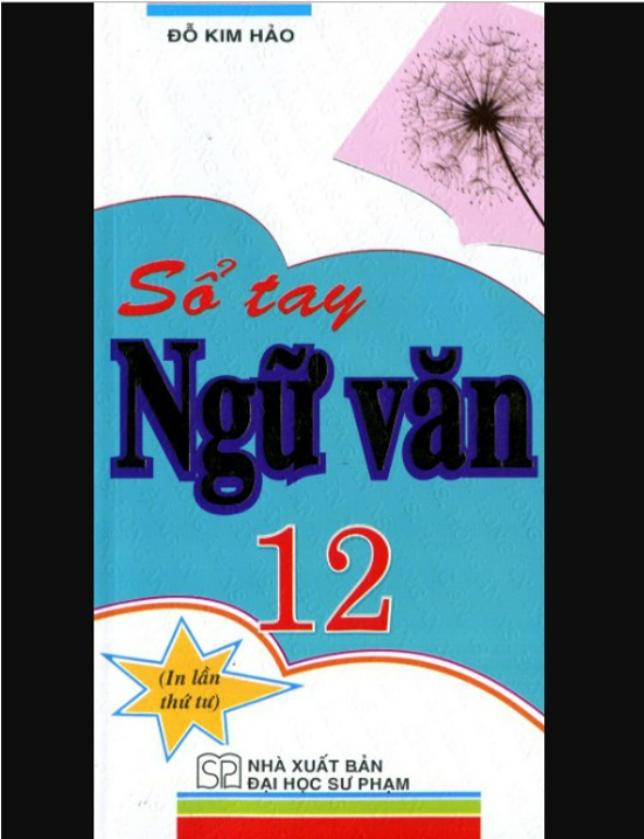Sách - Sổ Tay ngữ văn 12