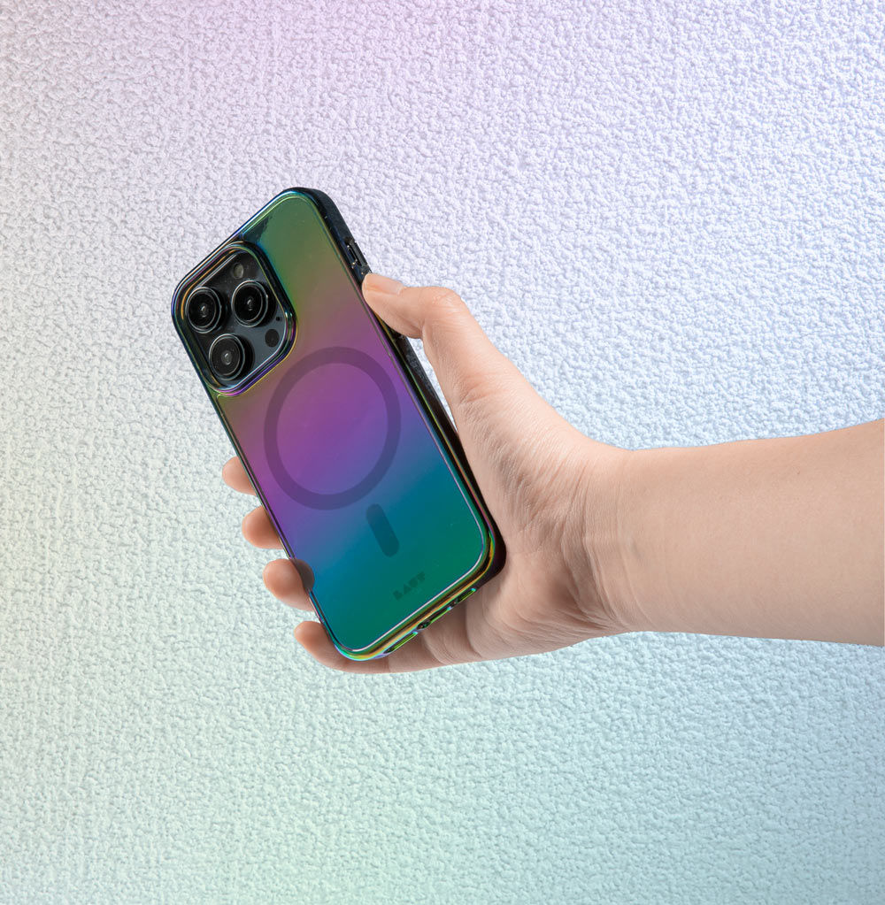 Ốp lưng dành cho iPhone 15pro /15 Pro Max LAUT Holo - hàng chính hãng