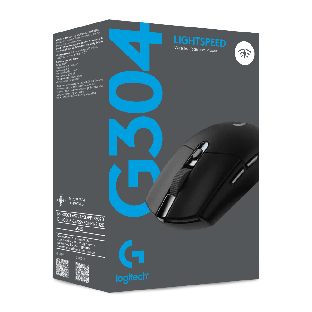 Chuột game không dây Lightspeed Logitech G304 - Hàng chính hãng