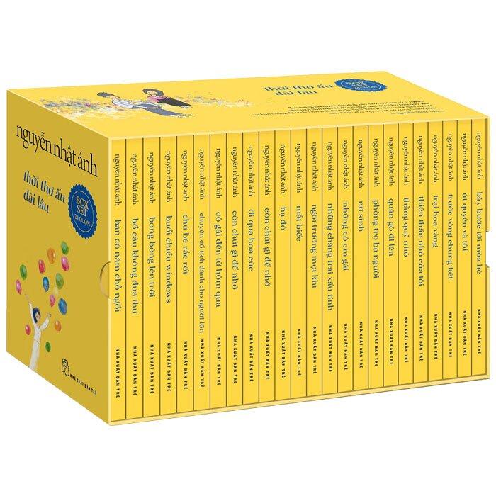 Boxset 24 Cuốn - Thời Thơ Ấu Dài Lâu  - Nguyễn Nhật Ánh - Bản Quyền