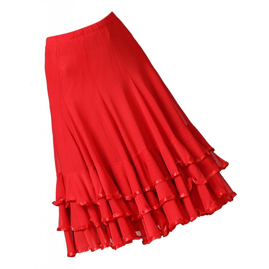 Women Ballroom Latin Tango Dance Skirt Dress Dance Skirt Hip Skirt Plate Skirt Latin Dress Costume
