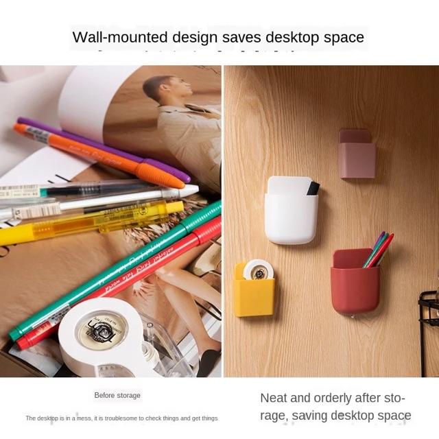 Giá nhựa màu mini dán tường đa dụng