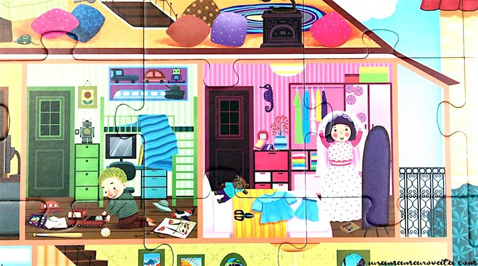 Xếp hình Mideer Puzzle Detective in Room Thám tử trong phòng