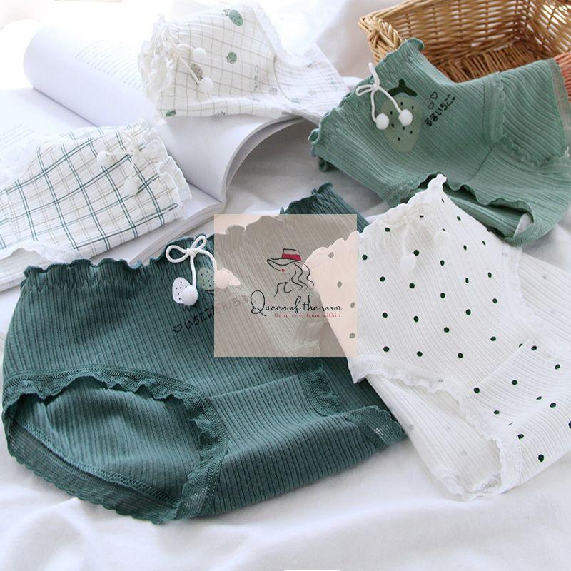 Combo 5 chiếc quần lót cotton dễ thương size M