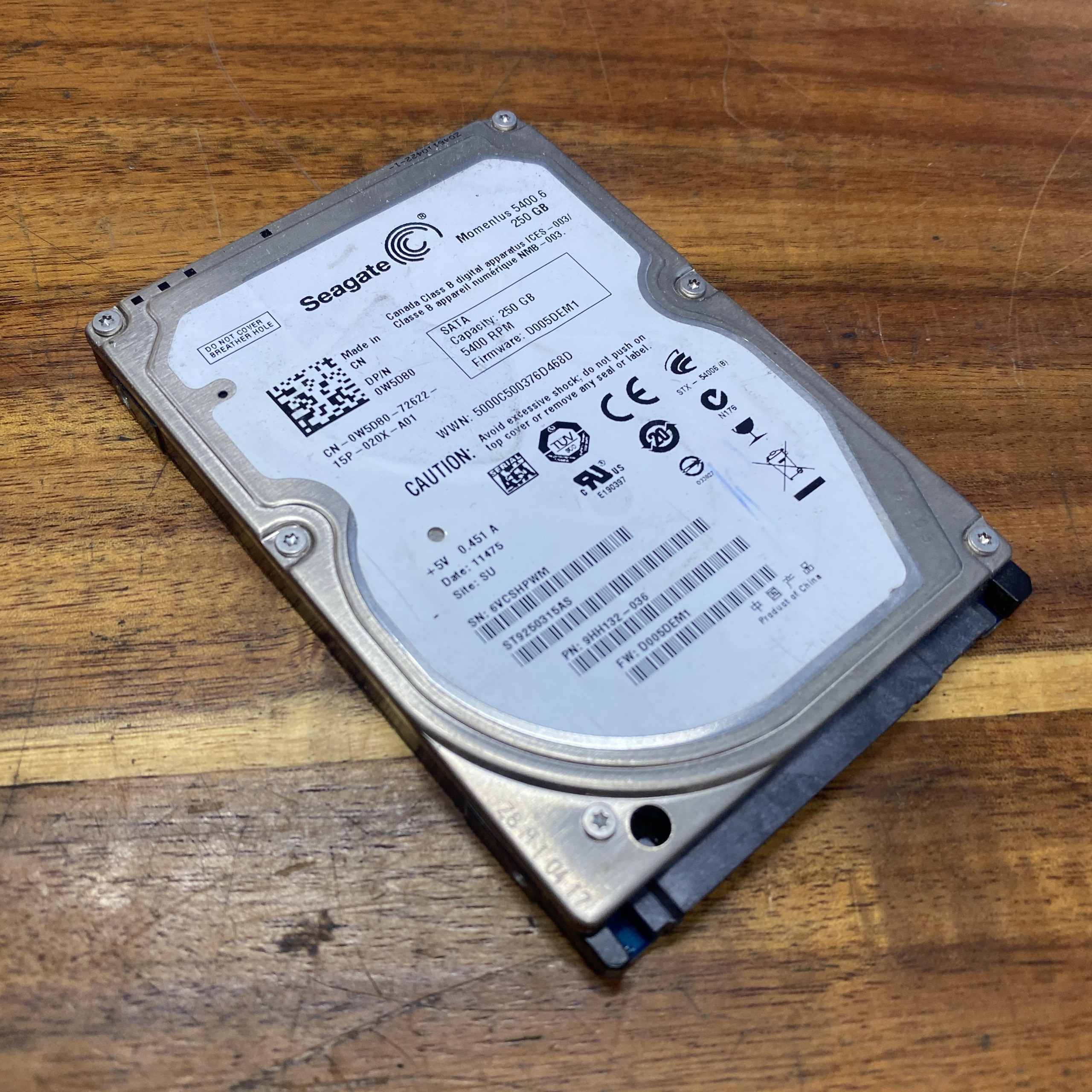 Ổ cứng laptop HDD hàng zin tháo máy nhiều dung lượng 500GB 320GB 240GB  bảo hành 6 tháng