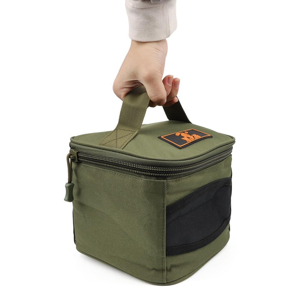 Durable Carp Fishing Reel Storage Bag Fishing Hook Gear Tackle Bag Carrier