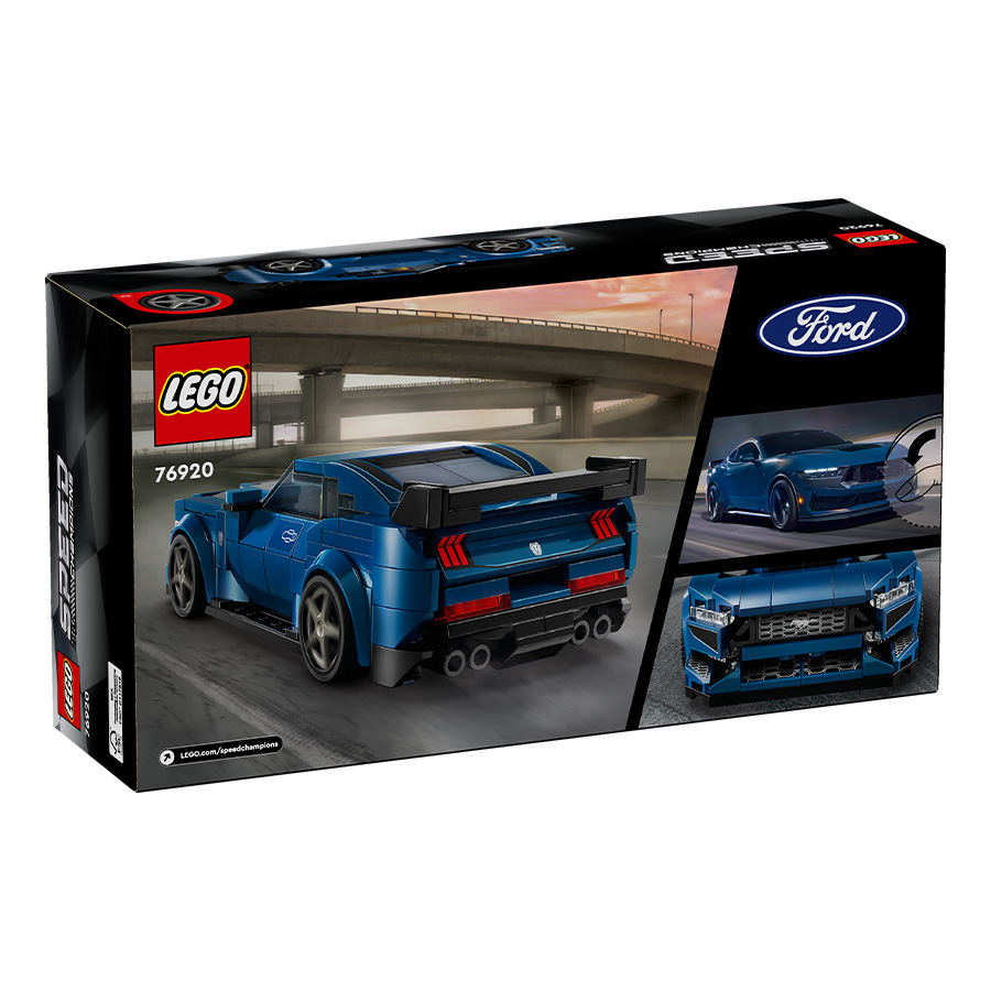 Đồ Chơi Lắp Ráp Siêu Xe Ford Mustang Dark Horse LEGO SPEED CHAMPIONS 76920 (344 chi tiết)