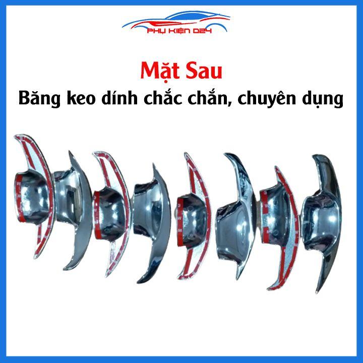 Ốp tay hõm mạ crom Rondo sáng bóng chống trầy bảo vệ cửa xe ô tô