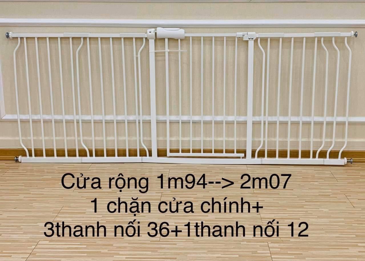 Thanh Nối 36cm Chắn Cửa Chặn Cầu Thang Umoo An Toàn Cho Bé