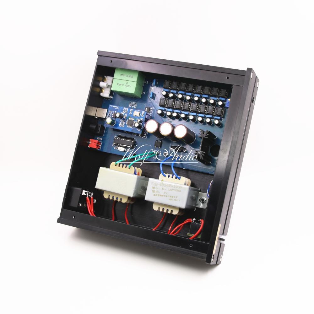Đã hoàn thành Bộ giải mã DAC âm thanh HiFi song song 16X TDA1543 với khả năng đầu vào USB PCM2706