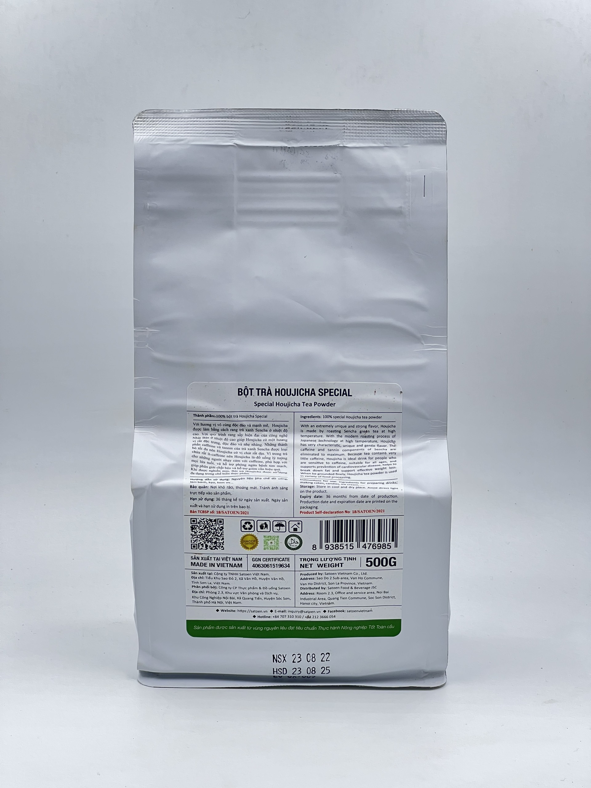 Bột trà Houjicha Special 500g