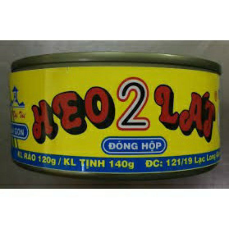 Thịt hộp Heo 2 lát Đại Tài 140g Giàu Dinh Dưỡng, Tiện Lợi