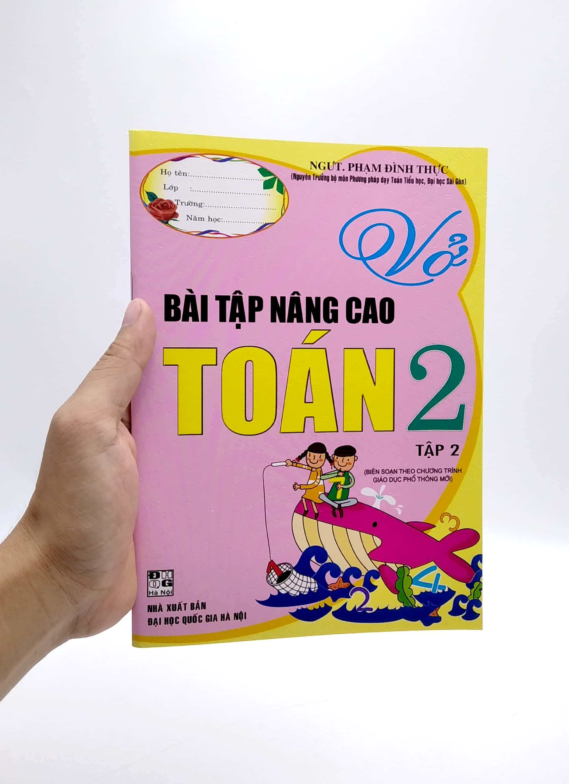Vở Bài Tập Nâng Cao Toán Lớp 2 - Tập 2 (Biên Soạn Theo Chương Trình Giáo Dục Phổ Thông Mới)