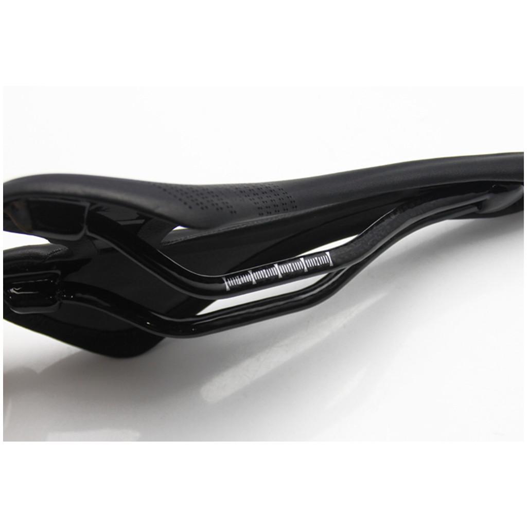 Padded Bike Saddle Comfy Lightweight Carbon Fiber Mountain Bike Bicycle Saddle Seat Universal