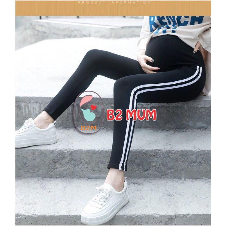 Q04 Quần bầu thể thao suông đen