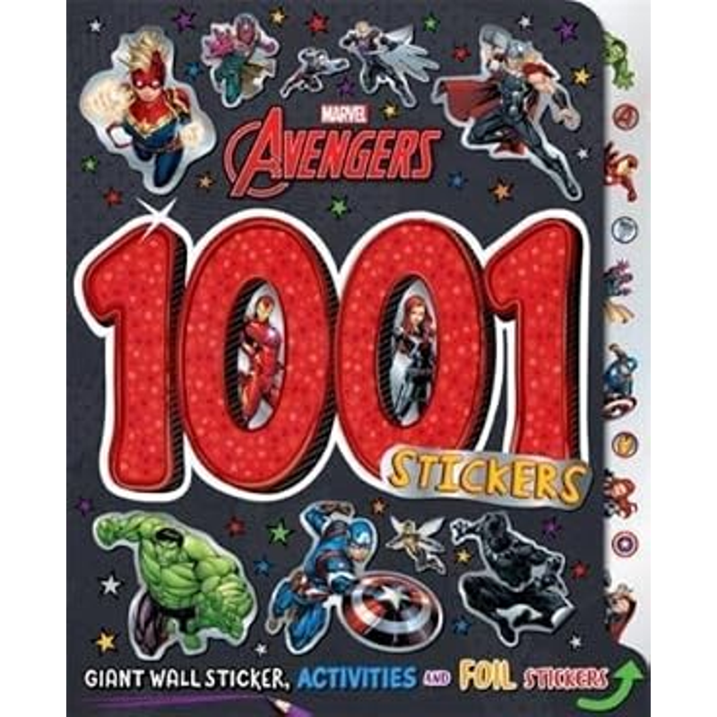Sách Marvel Avengers: 1001 Stickers