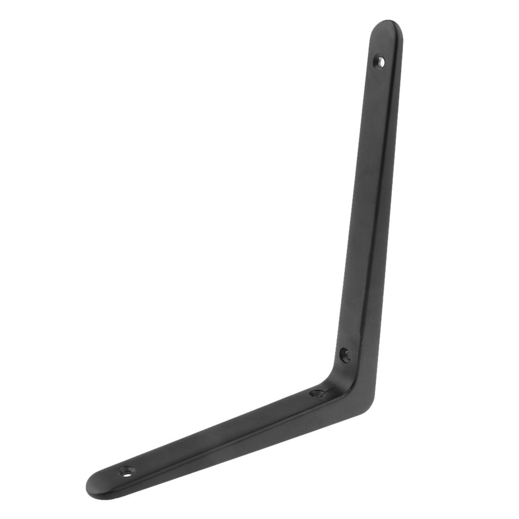 2xHeavy Duty Shelf Bracket Wall Hanging Shelve L Shaped Supporter 20x25cm
