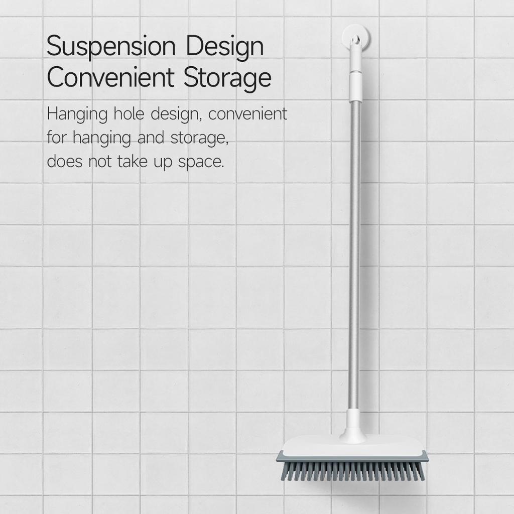Bàn chải chà sàn Xiaomi Youpin 2 trong 1 tay cầm dài tiện lợi cho gia đình