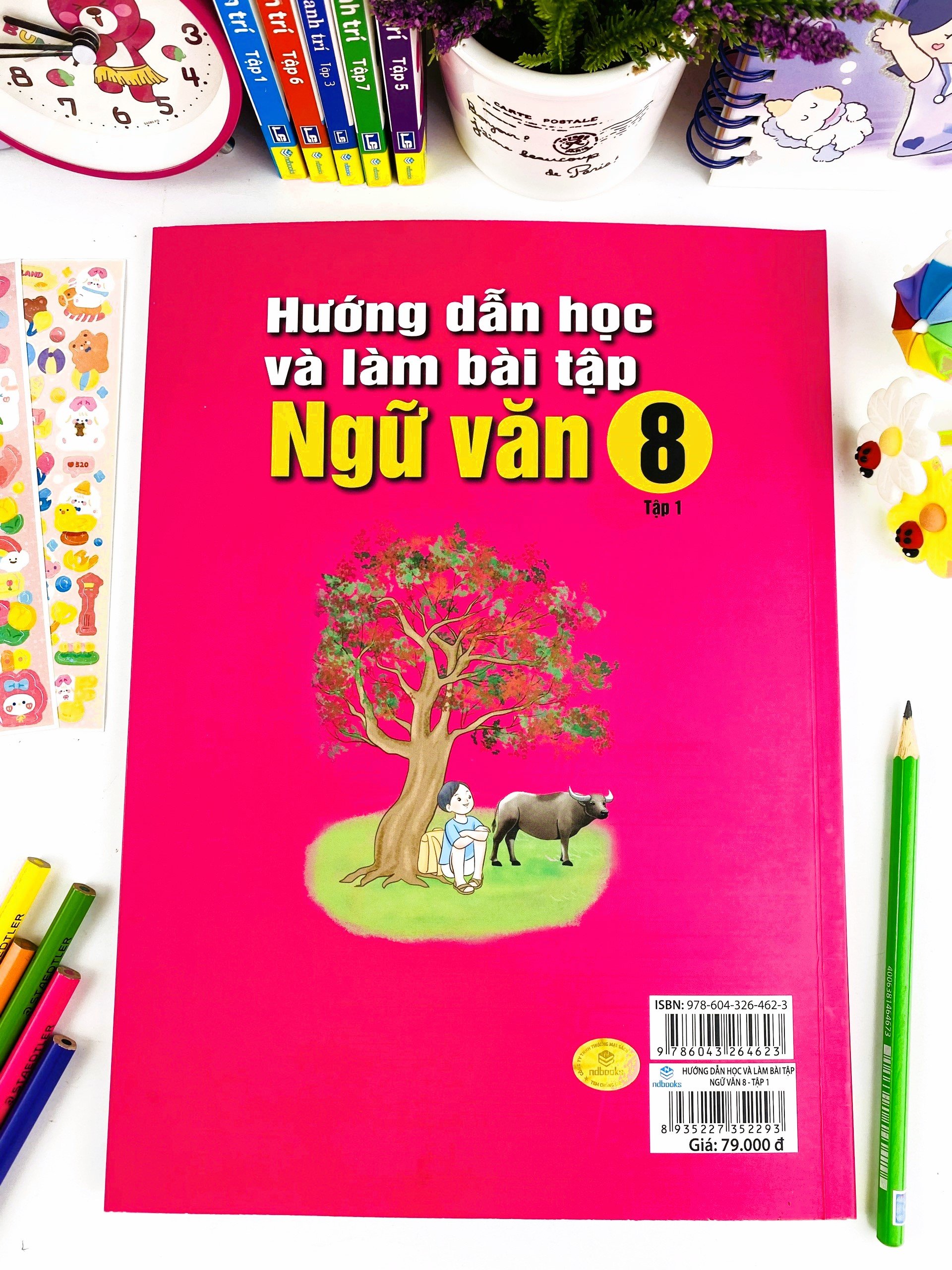 Sách - Hướng Dẫn Học Và Làm Bài Tập Ngữ Văn 8 - Biên soạn theo CT GDPT mới - Kết Nối - ndbooks