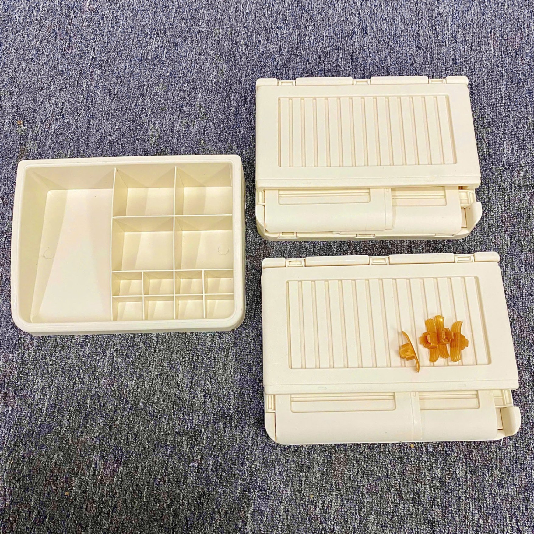 Tủ Mỹ Phẩm, Đồ Trang Điểm Gấp Gọn 2 Tầng Để Bàn Đa Năng