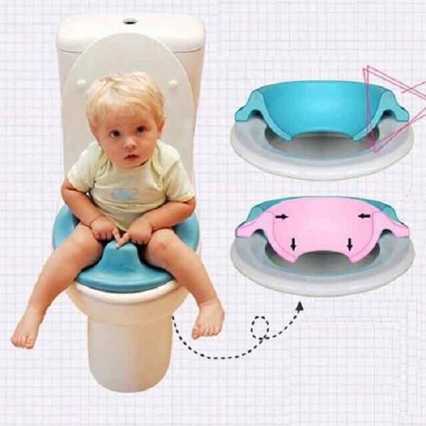 Bệ Lót Toilet Cho Trẻ Em Thiết Kế Nhỏ Gọn An Toàn