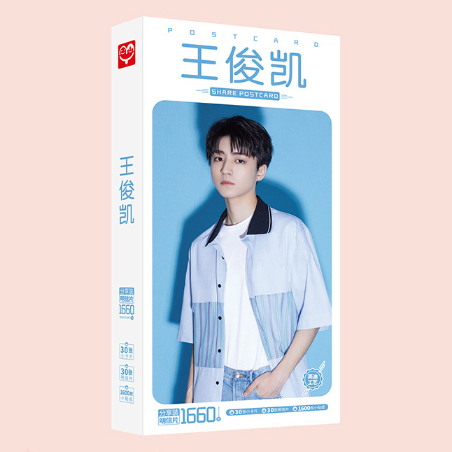 Postcard Vương Tuấn Khải Tfboys