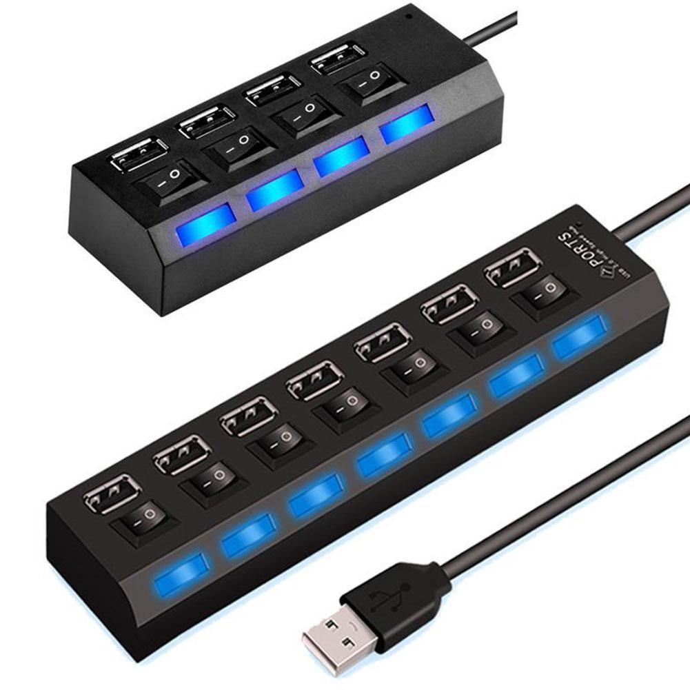 Bộ Hub Chia Nhiều Cổng Usb Tốc Độ Cao Tiện Dụng