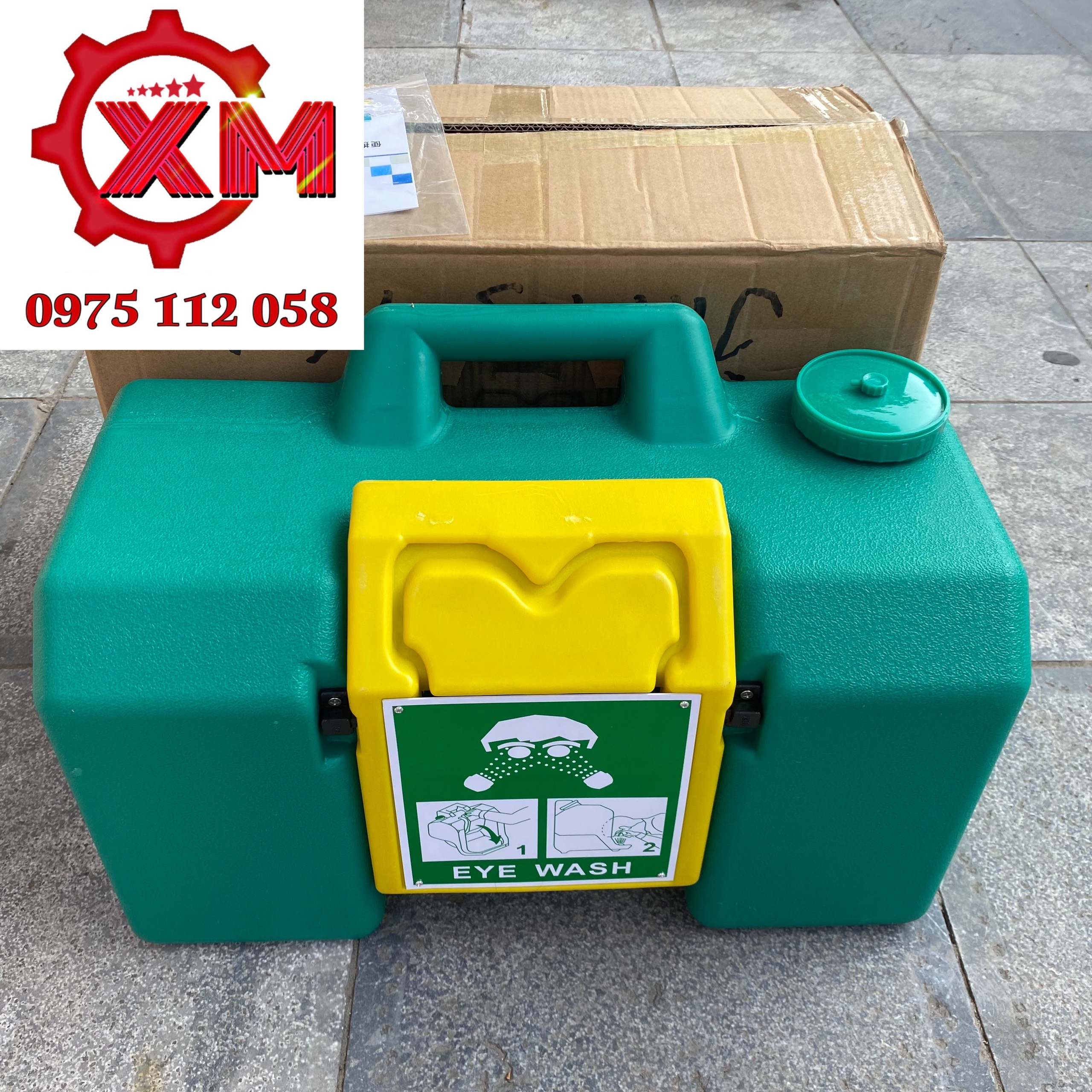 BỒN RỬA MẮT KHẨN CẤP 35 LÍT
