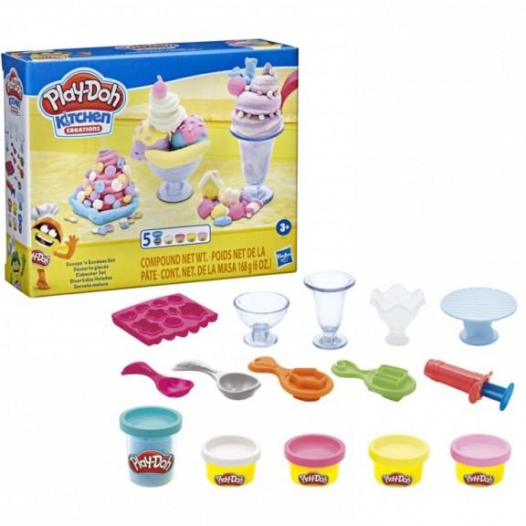 Bộ khuôn làm bếp cơ bản thương hiệu PLAYDOH MKQ4