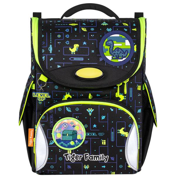 Cặp Chống Gù Nature Quest Schoolbag Pro - Level Up - Go Green - Tiger Family TGNQ-069A