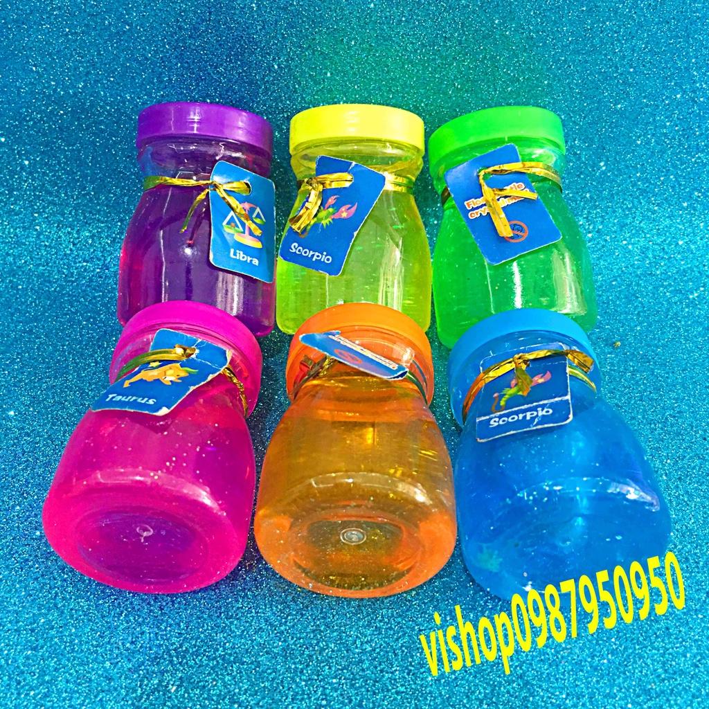 SLIME LỌ ƯỚC CHARM NG0C TRAI 6 màu Slam thiết kế độc đáo ấn tượng squishy