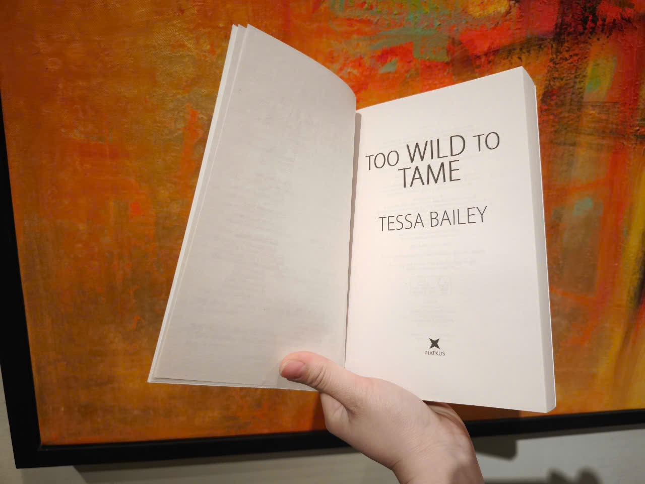 Sách - Too Wild to Tame by Tessa Bailey - Romance / Fiction in English