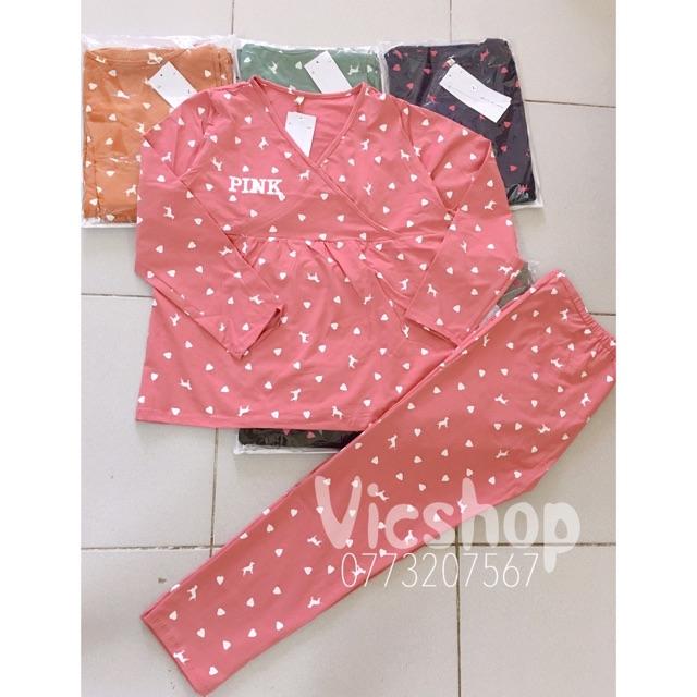 Bộ Pink bầu và sau sinh chất đẹp