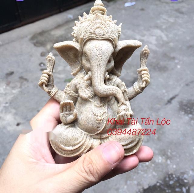 Tượng voi thần Ganesha cao 9 cm