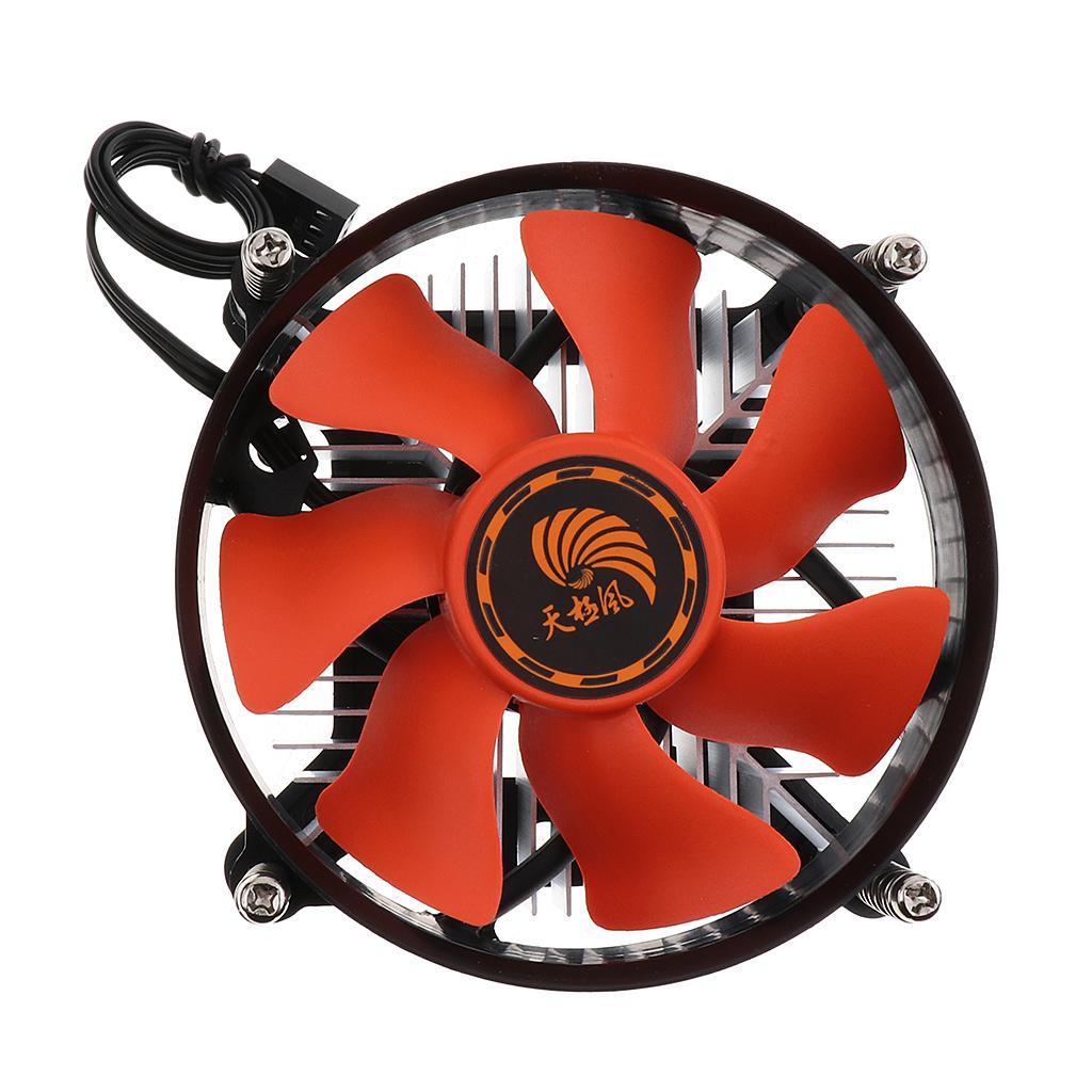 Aluminum Hydraulic CPU  Fans   for  LGA775/1155