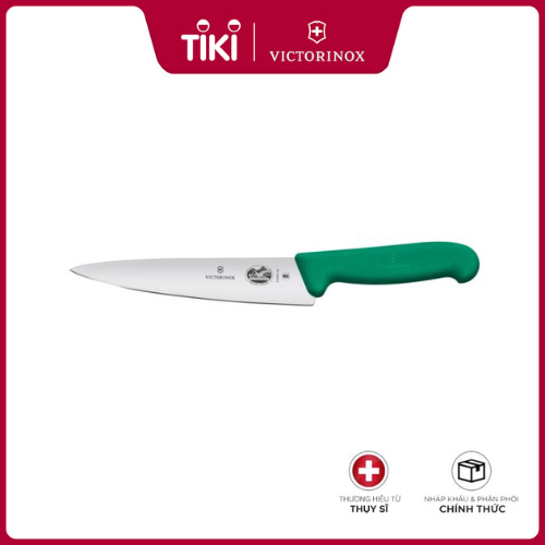 Dao bếp Victorinox Carving Knives (Professional Fibrox green handle)– Hãng phân phối chính thức 5.2004.19