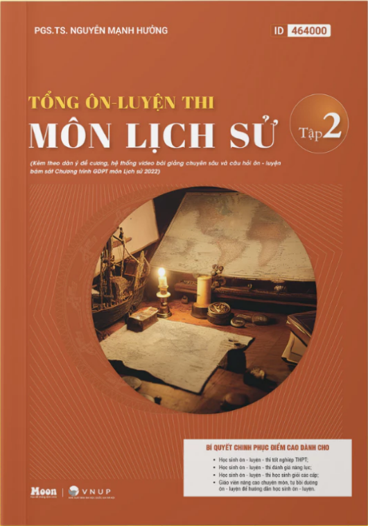 Sách - Tổng Ôn Luyện Thi Môn Lịch Sử - Tập 1 + 2 (Moon)