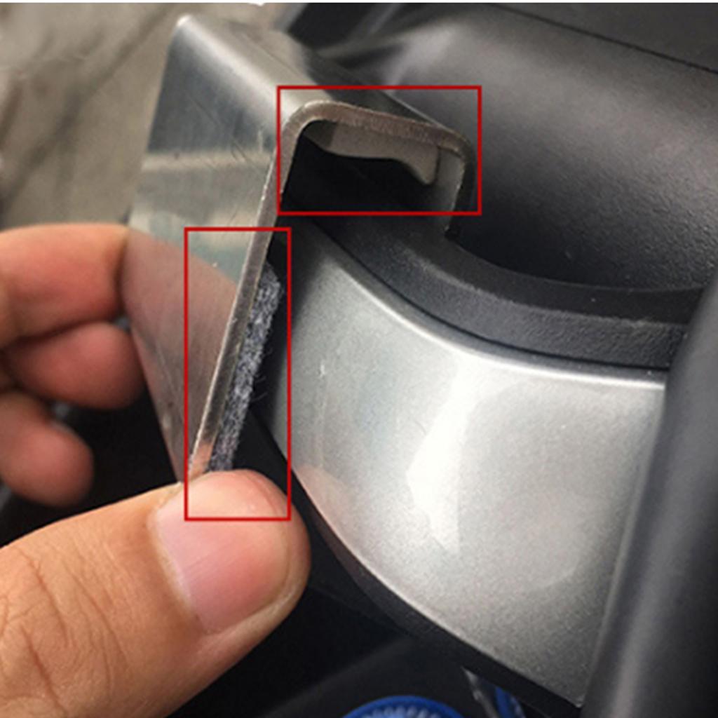 Stainless Steel Hardware Scooter Battery Anti Theft Security Locking Plate