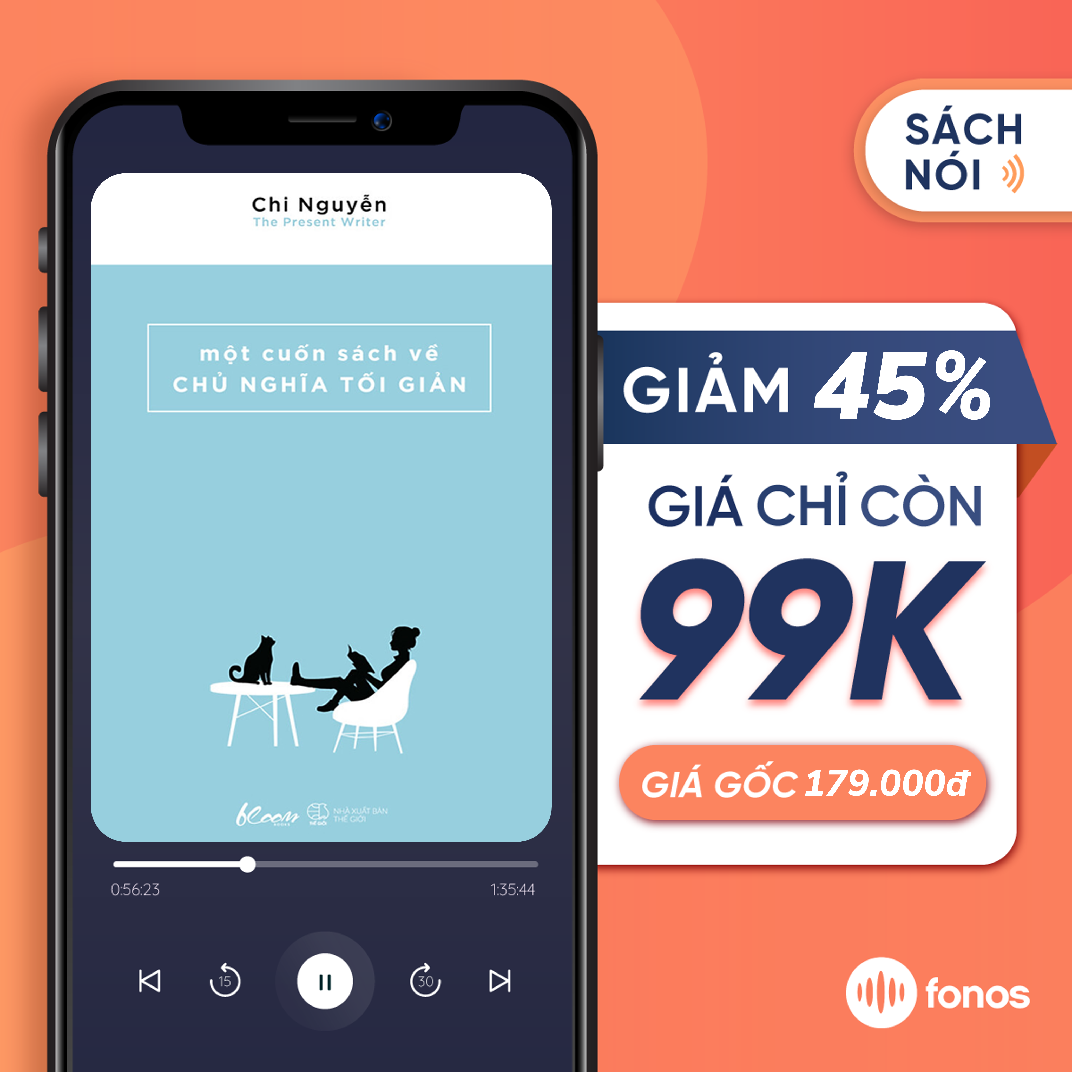 Sách nói Fonos: Một Cuốn Sách Về Chủ Nghĩa Tối Giản