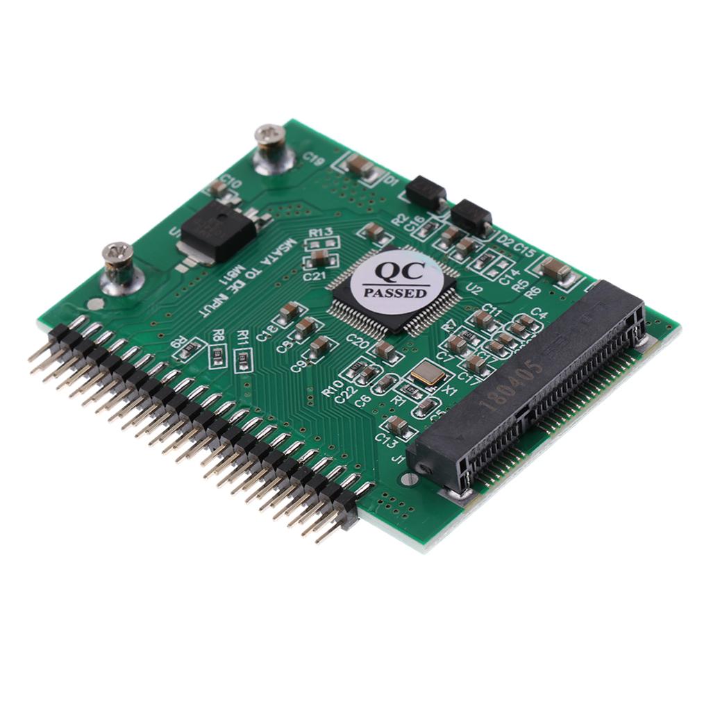 MSATA SSD to 2.5 '' 44-pin IDE Hard Drive Adapter Adapter Card for Computers