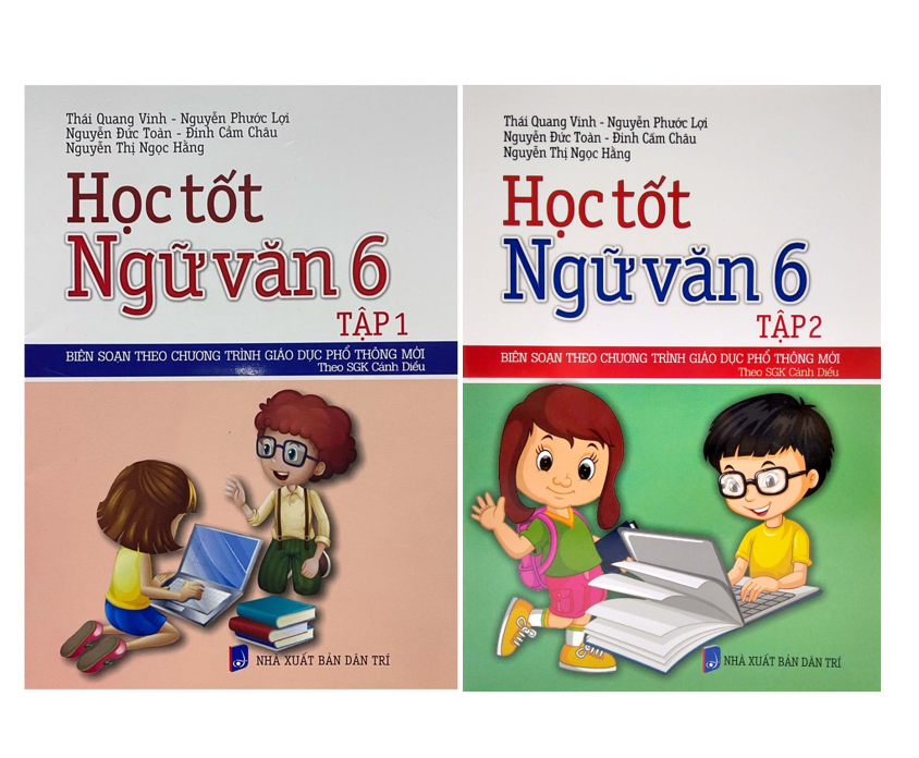 Sách - Combo Học tốt Ngữ Văn 6 tập 1 + 2