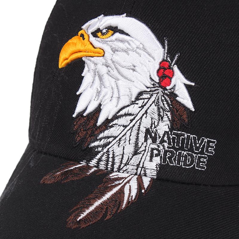 Unisex đại bàng thêu Snapback hip hop mũ mũ chiến thuật mũ bóng chày đáng yêu mũ câu cá câu cá cho nam giới phụ nữ Color: Blue Size: Adjustable 56-60cm