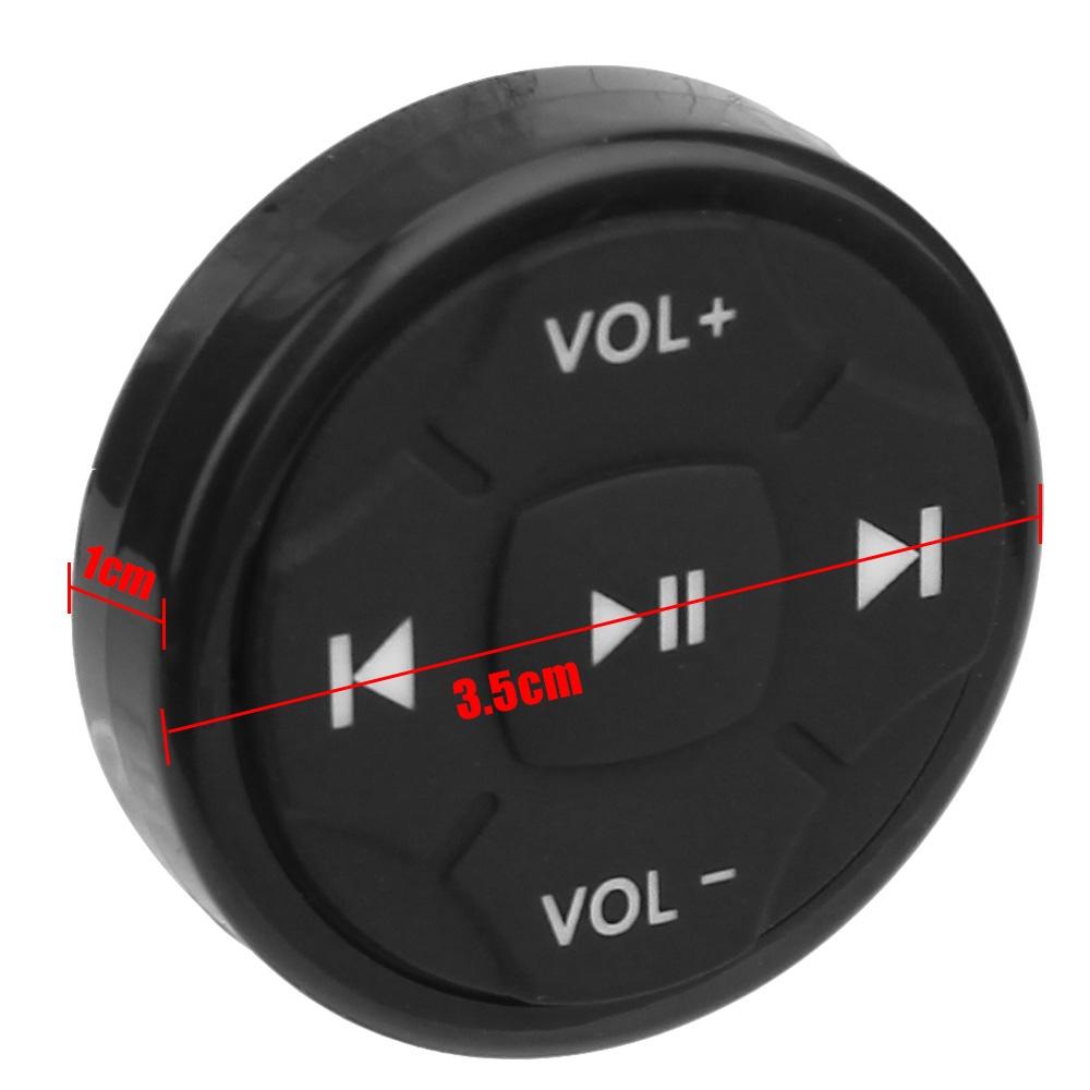 Điều khiển từ xa 5 nút bấm kết nối bluetooth không dây cho xe hơi Android IOS